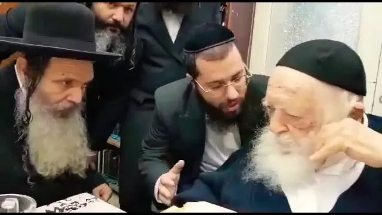 Special meeting with Rav Shalom Arush with the Gadol HaDor Rav Chaim Kanievsky Shlita!