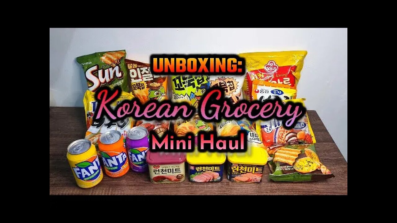 Korean Grocery Mini Haul