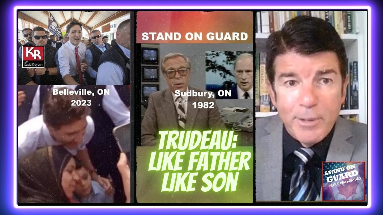 Trudeau: Like Father, Like Son. Belleville 2023 to Sudbury 1982. #short