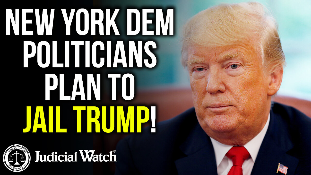 ELECTON INTERFERENCE: NY Dem Politicians Plan to JAIL TRUMP!