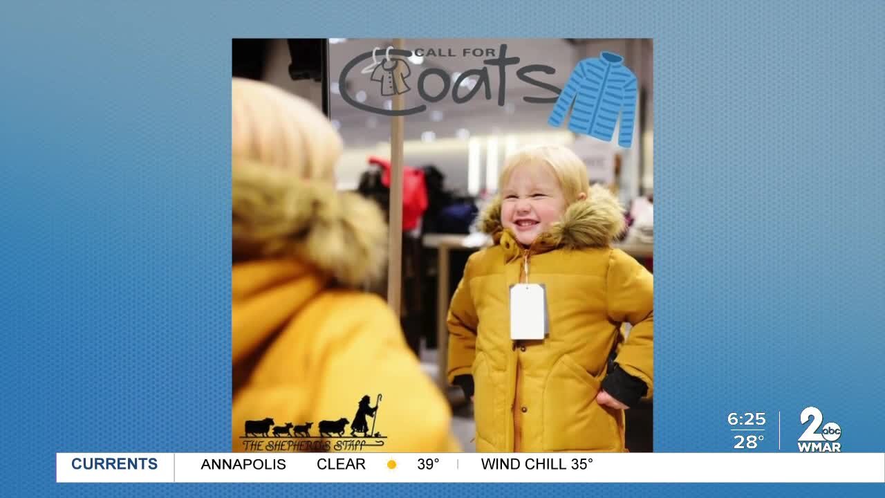 The Shepherd's Staff is collecting new coats for community members in need