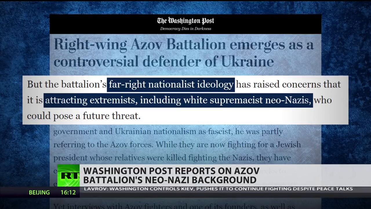 RT: US media reports on Ukraine's POW abuses and far-right battalions