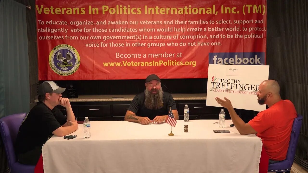 Brandon Mills Libertarian candidate for Nevada State Senate District 20 on Veterans In Politics talk