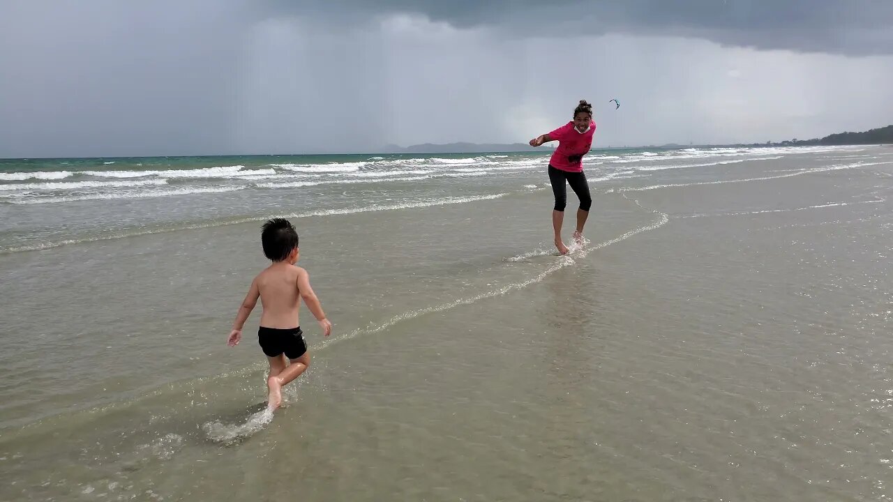 Bryce at the beach