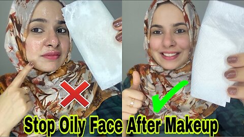 Sweat proof or oil free makeup in summer with less products step by step | Hindi/Urdu - [EP-36]