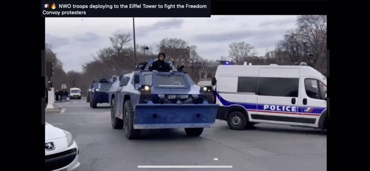 NWO Troops in Paris