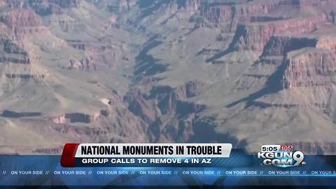 Four monuments could lose federal protection