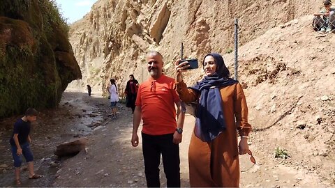 ایران. تبریزآبشارآسیاب خرابه جلفا