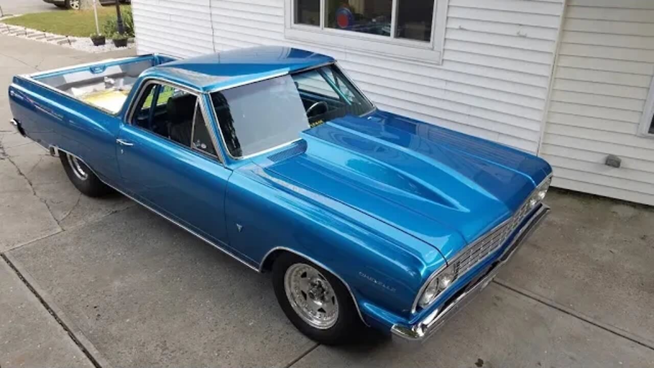 A short ride in a 1964 Pro/Street El Camino