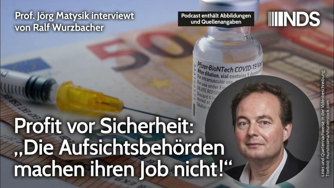 Profit vor Sicherheit: „Die Aufsichtsbehörden machen ihren Job nicht!“ Jörg Matysik@NDS🙈