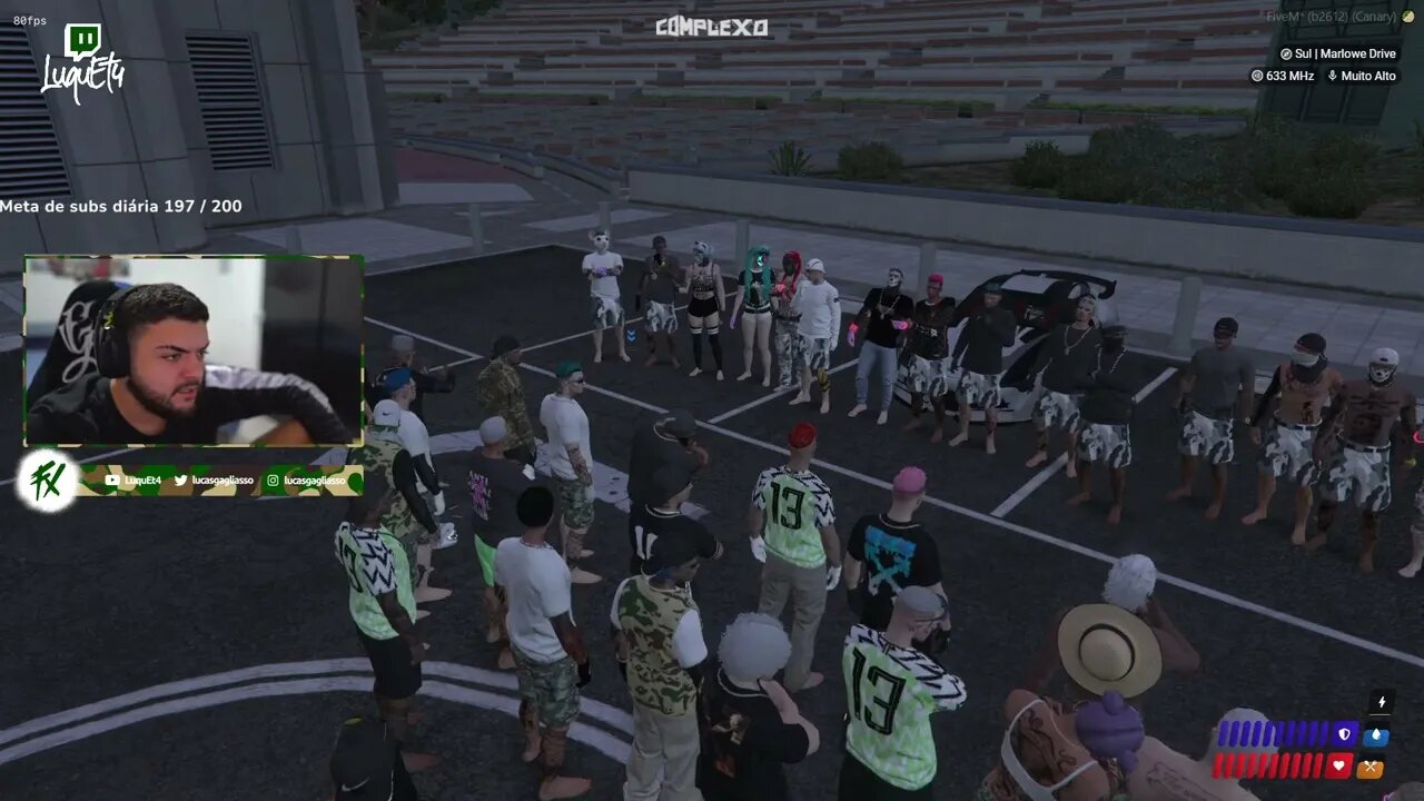 LUQUET4 BOLADÃO COM O CARA DE RATO @LuquEt4 #gtarp