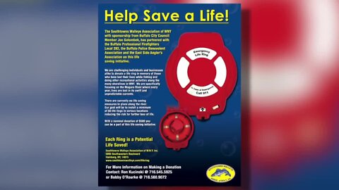 "Emergency Life Rings" are coming to WNY waterfronts as a new initiative pushes to improve safety along shorelines