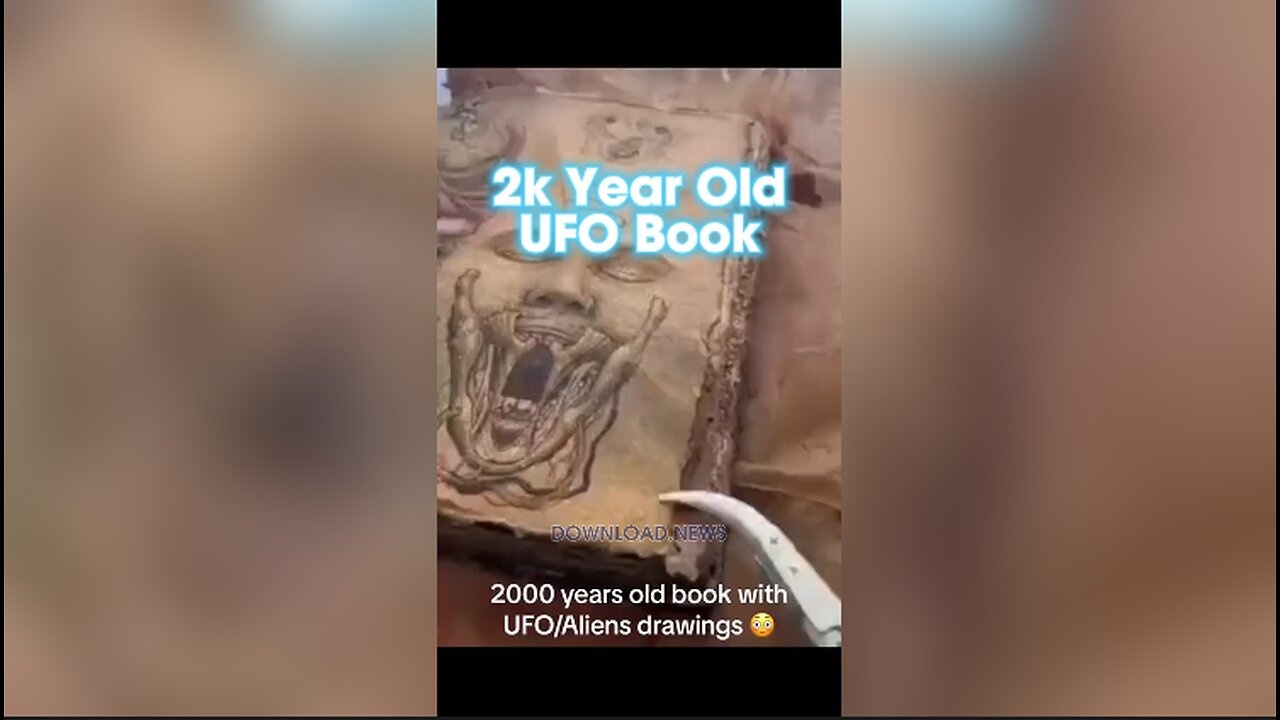 2000 Year Old Book Contains Drawings Of UFOs, Fallen Angels & Giants