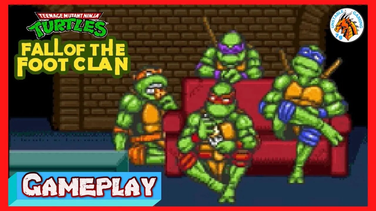 Teenage Mutant Ninja Turtles - Fall Of The Foot Clan