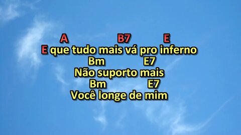 Quero Que Vá Tudo Pro Inferno Roberto Carlos karaoke playback 2