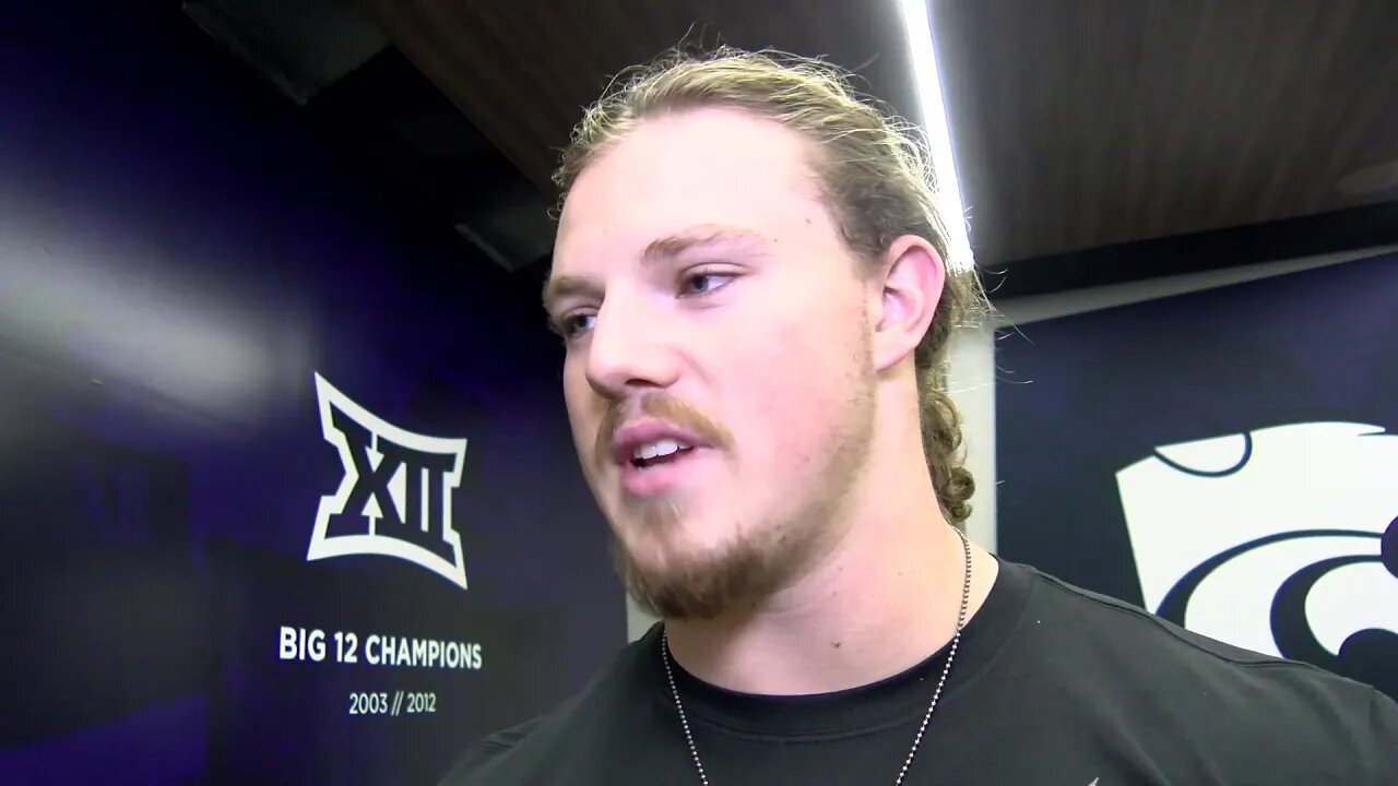 Kansas State Football | Wyatt Hubert Interview | October 8, 2019