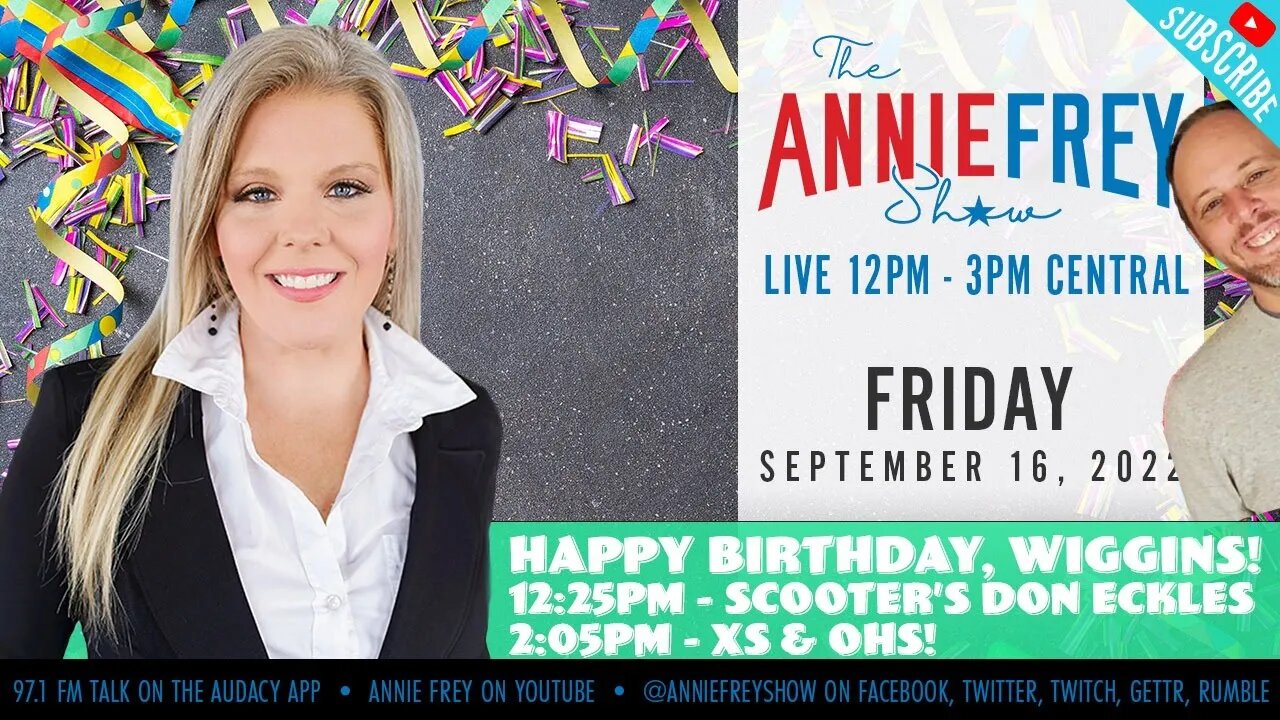 Scooter's Coffee & Wounded Warriors Family Project & Wiggins Birthday! • Annie Frey Show