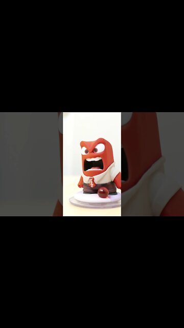 Visual Cake - Anger - Inside Out - Disney Infinity Figure #SHORTS