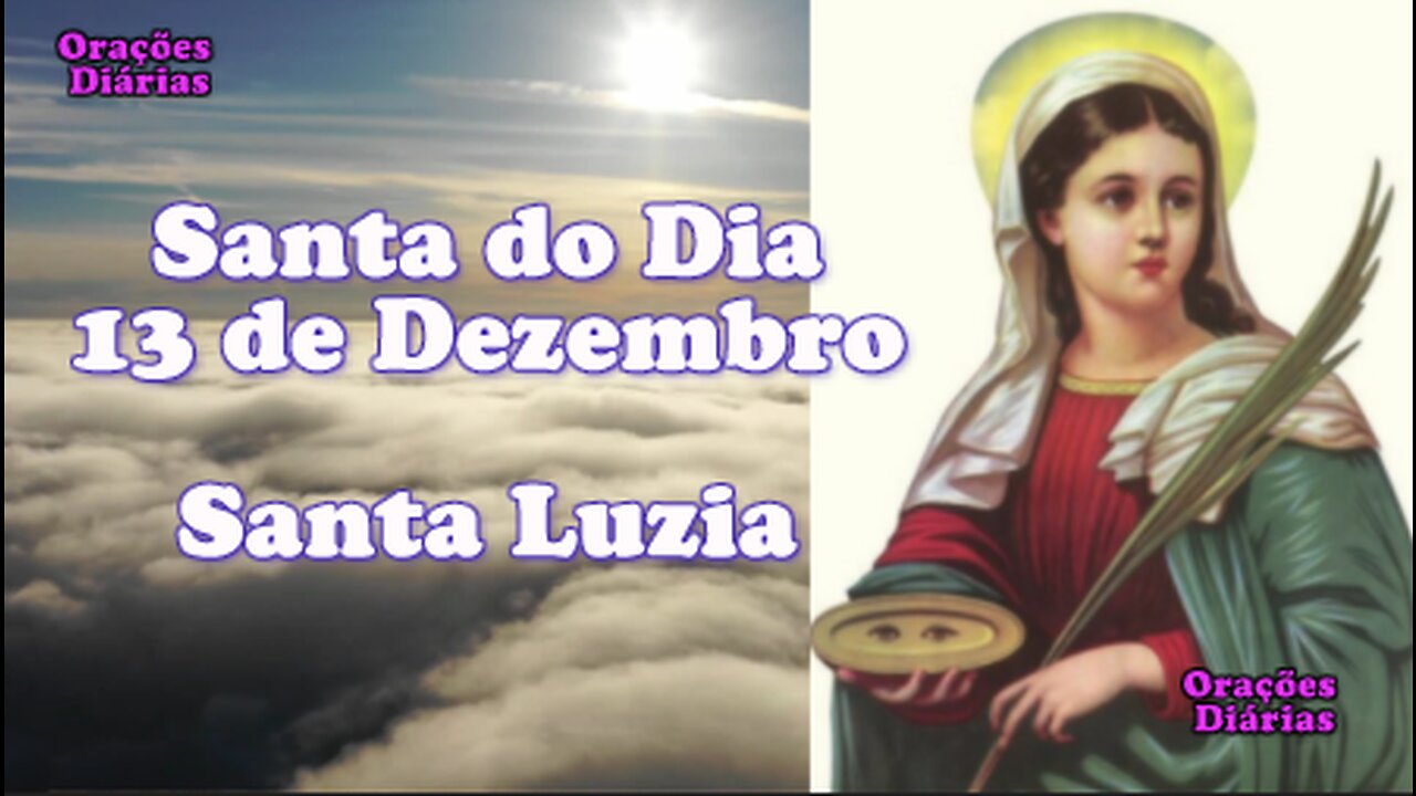 Santa do dia 13 de Dezembro, Santa Luzia