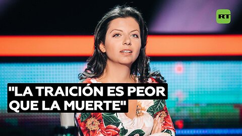 La directora del grupo RT comenta el frustrado atentado en su contra