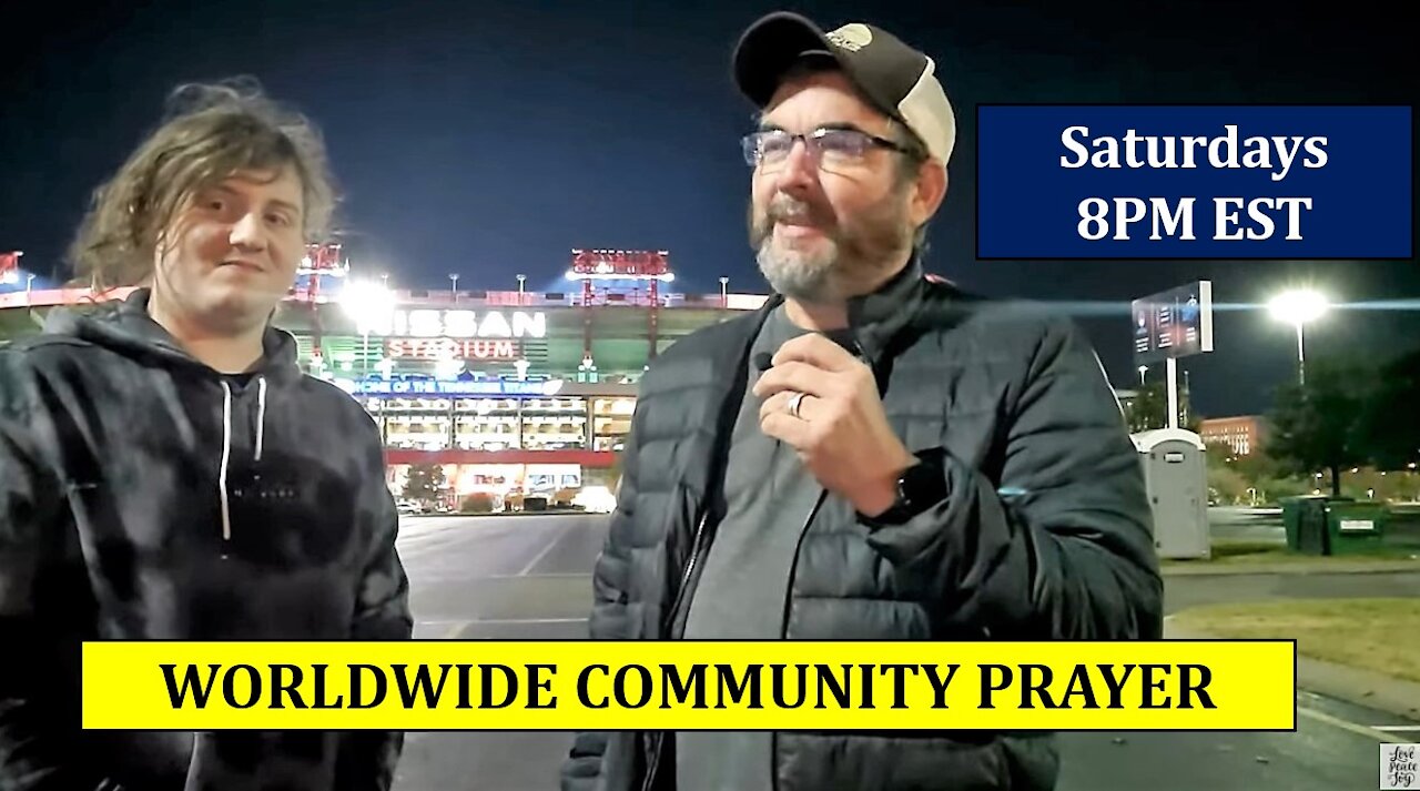 LIVESTREAM - Worldwide Community Prayer on November 13th, 2021