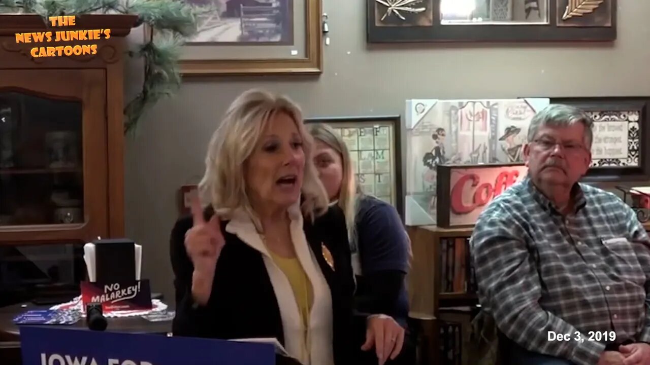 Jill Biden predicts the future back in 2019.