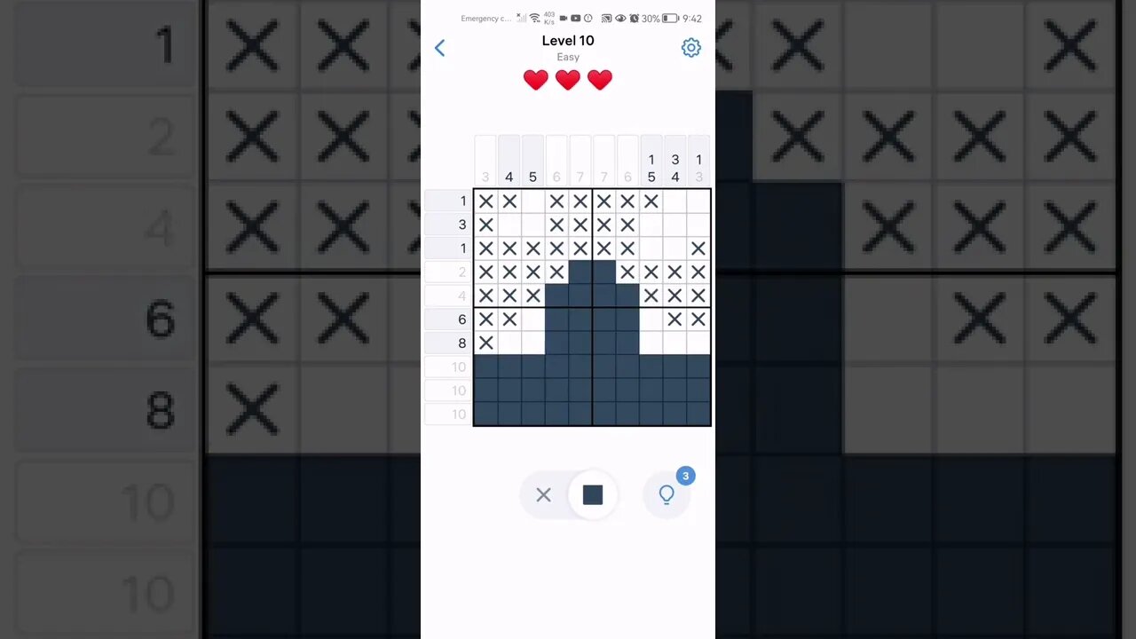 Level 10 Easy - Nonogram