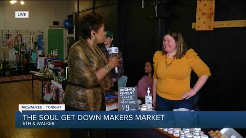 The 'Queen of Mustard' at the Soul Get Down Makers Market