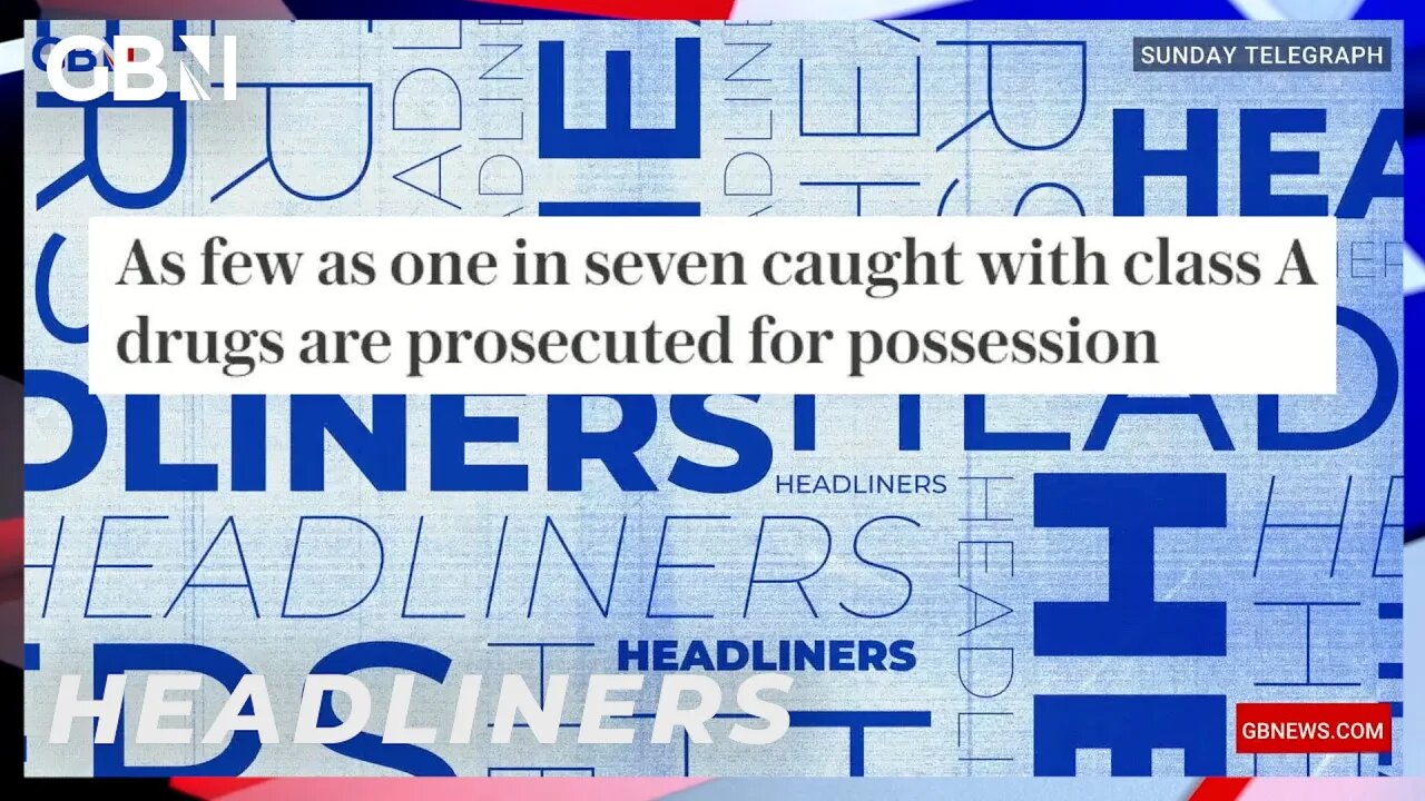 As few as one in seven caught with class A drugs are prosecuted for possession 🗞 Headliners