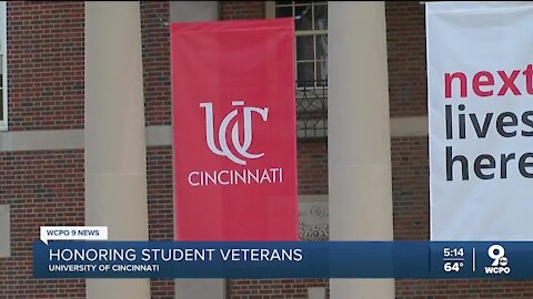 UC honors student, staff veterans