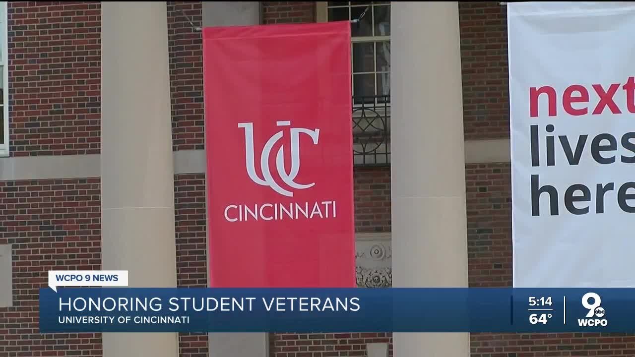 UC honors student, staff veterans