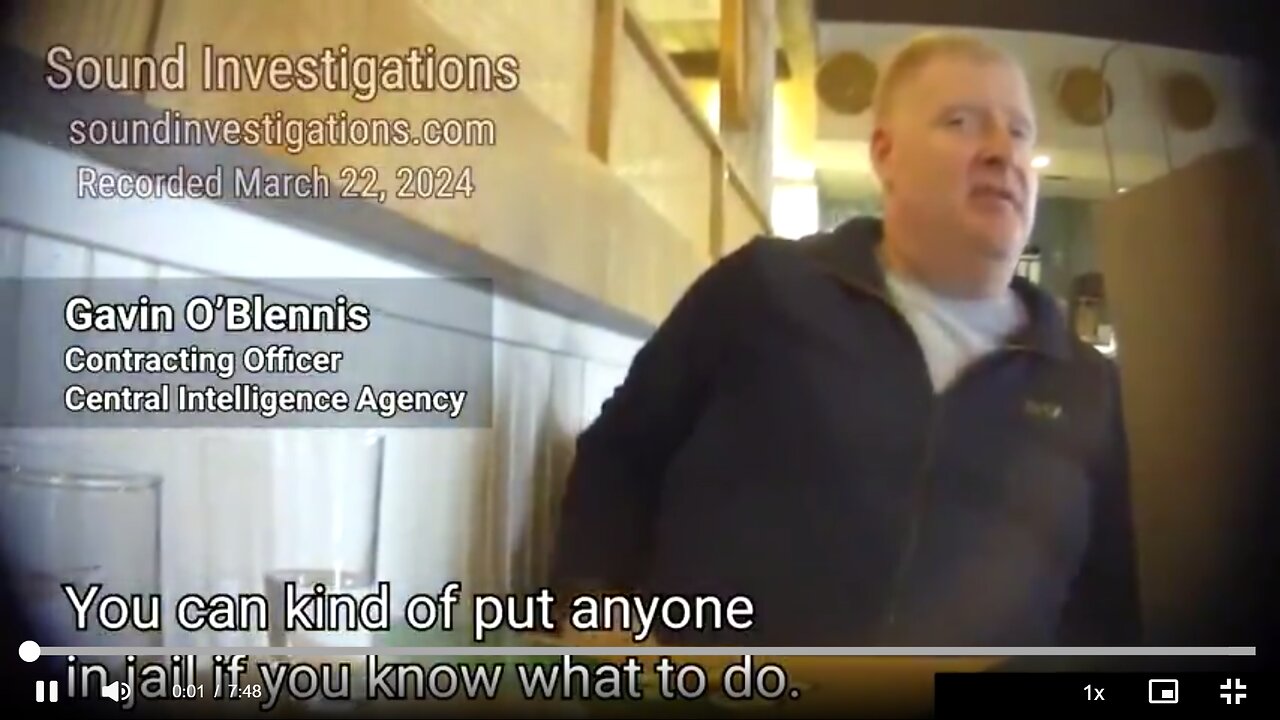 WATCH: CIA OFFICER AND FORMER FBI OFFICIAL ON-CAMERA FREAKY CONFESSION