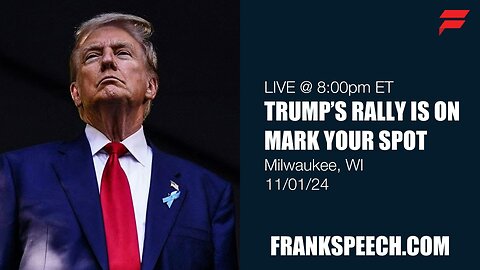 PRESIDENT TRUMP LIVE FROM MILWAUKEE, WI | 1 NOVEMBER 2024