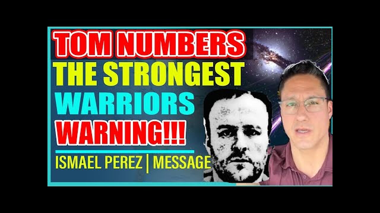 ISMAEL PEREZ INTERIVEW TOM NUMBERS - Such amazing info & so much to think about...!❤🙏❤🙏❤🙏