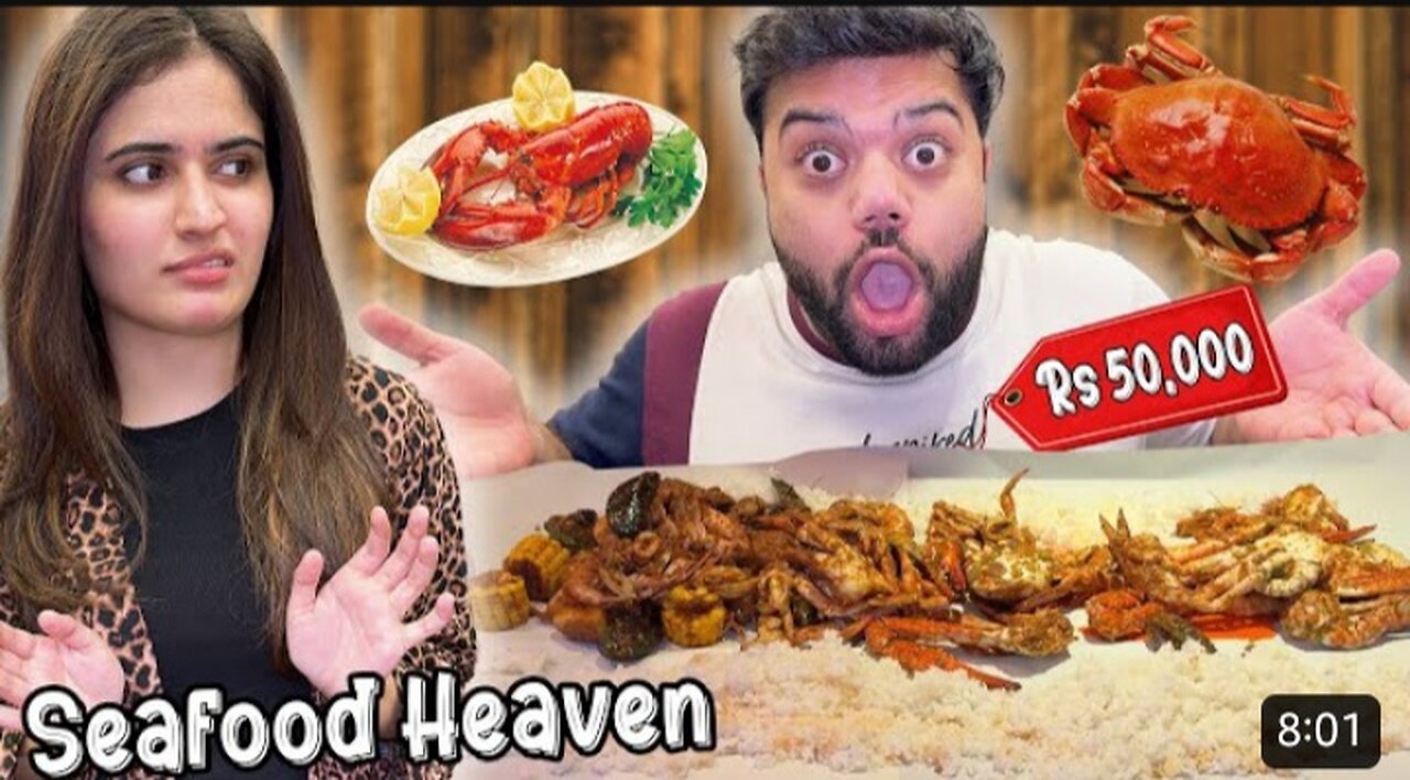 Eating RS 50000 Lobster 😱 | Crabs Aur Octopus boht maze ka he