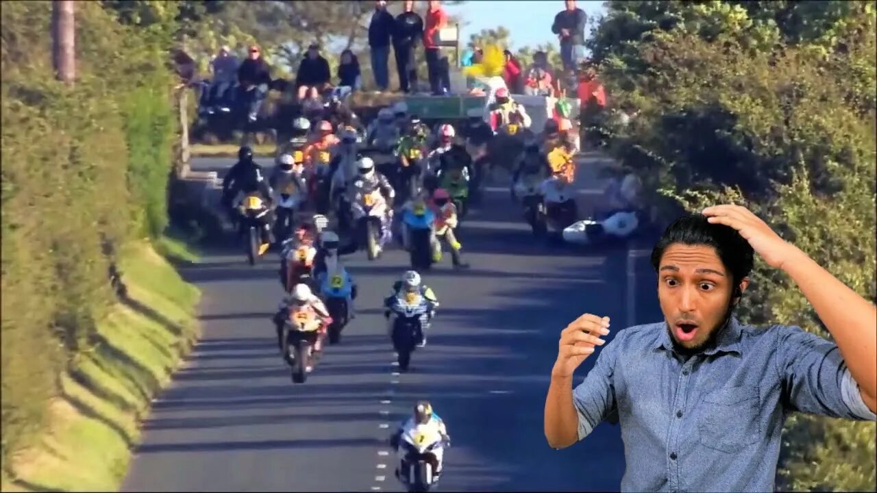 TOP 10 Most Terrifying Crashes - Isle of Man TT REACTION