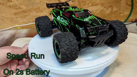 My RC Speed Demon First Speed Run