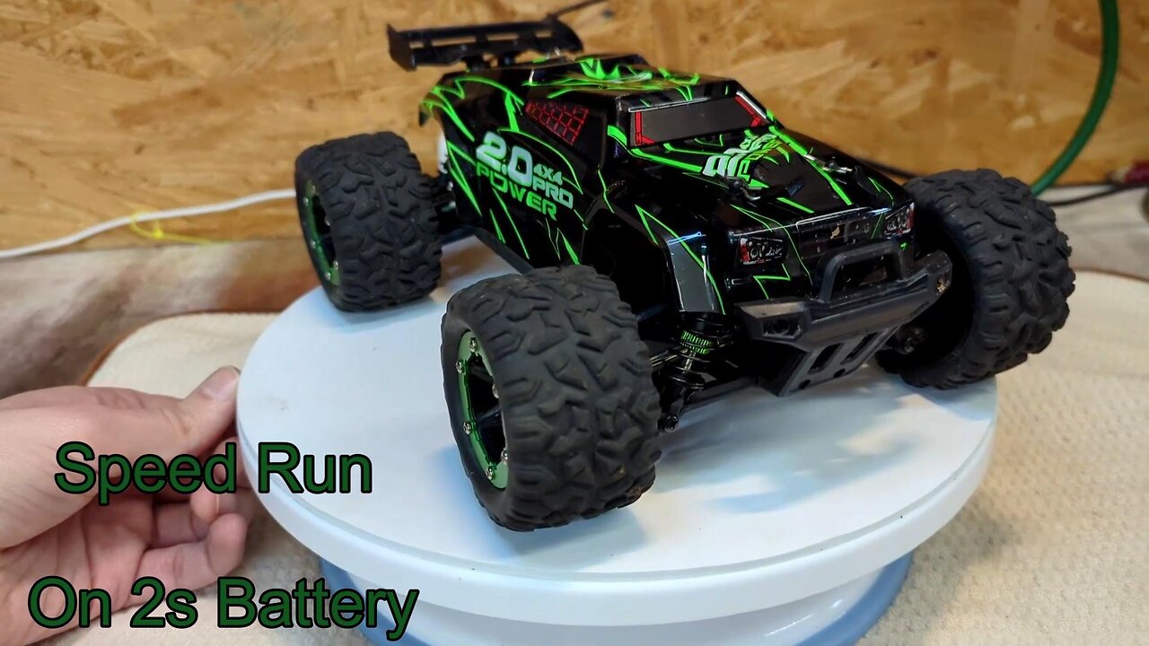 My RC Speed Demon First Speed Run