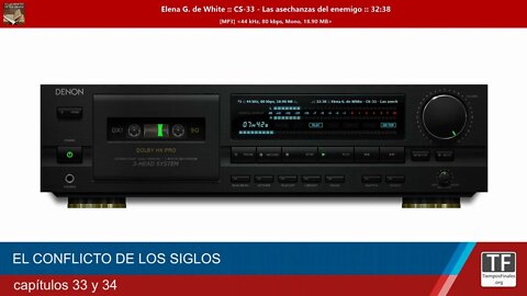 audio libro - el conflicto de los siglos - capítulos 33 y 34