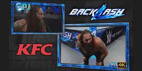 Kane vs. Bray Wyatt — No Holds Barred Match