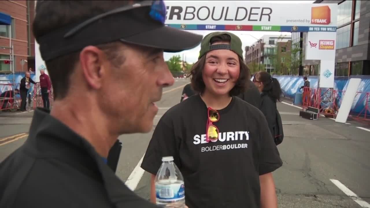 Father, daughter run BOLDERBoulder after losing home in Marshall Fire