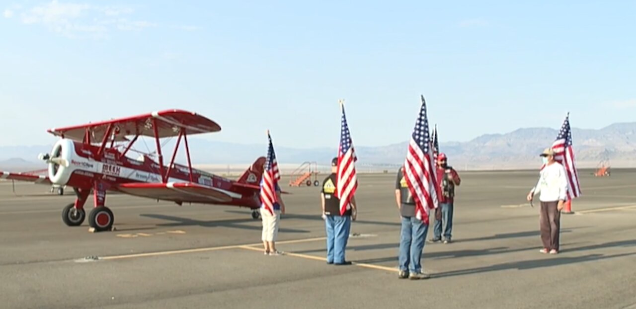World War II veterans honored with dream flight