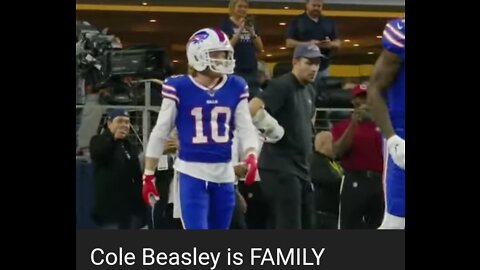 Cole Beasley is FAMILY