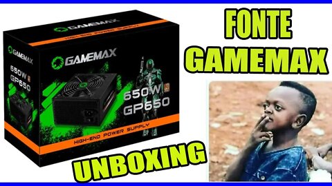FONTE GP 650 GAMEMAX