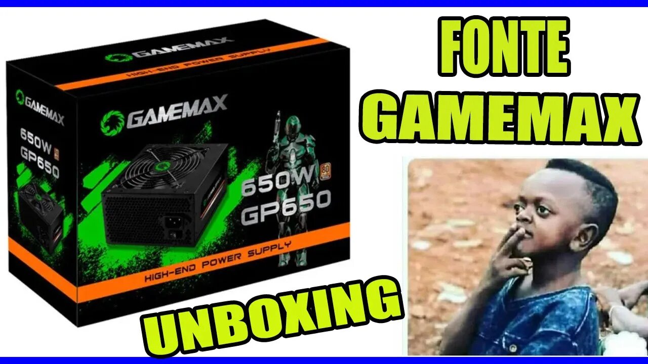 FONTE GP 650 GAMEMAX