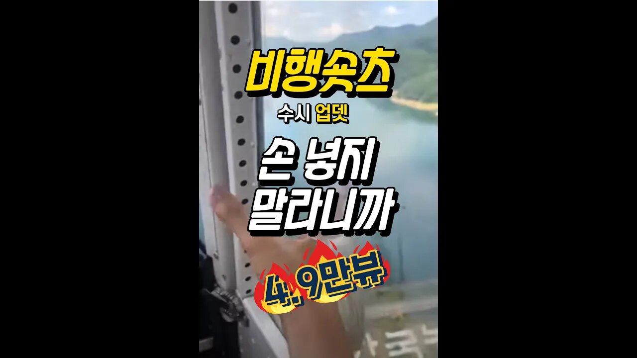 하지말라면 더 하고싶어지는 법(Goodbye my hands)🖐 #Shorts #나쁜손 #비행