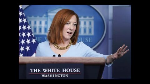 White House press secretary Jen Psaki holds a briefing