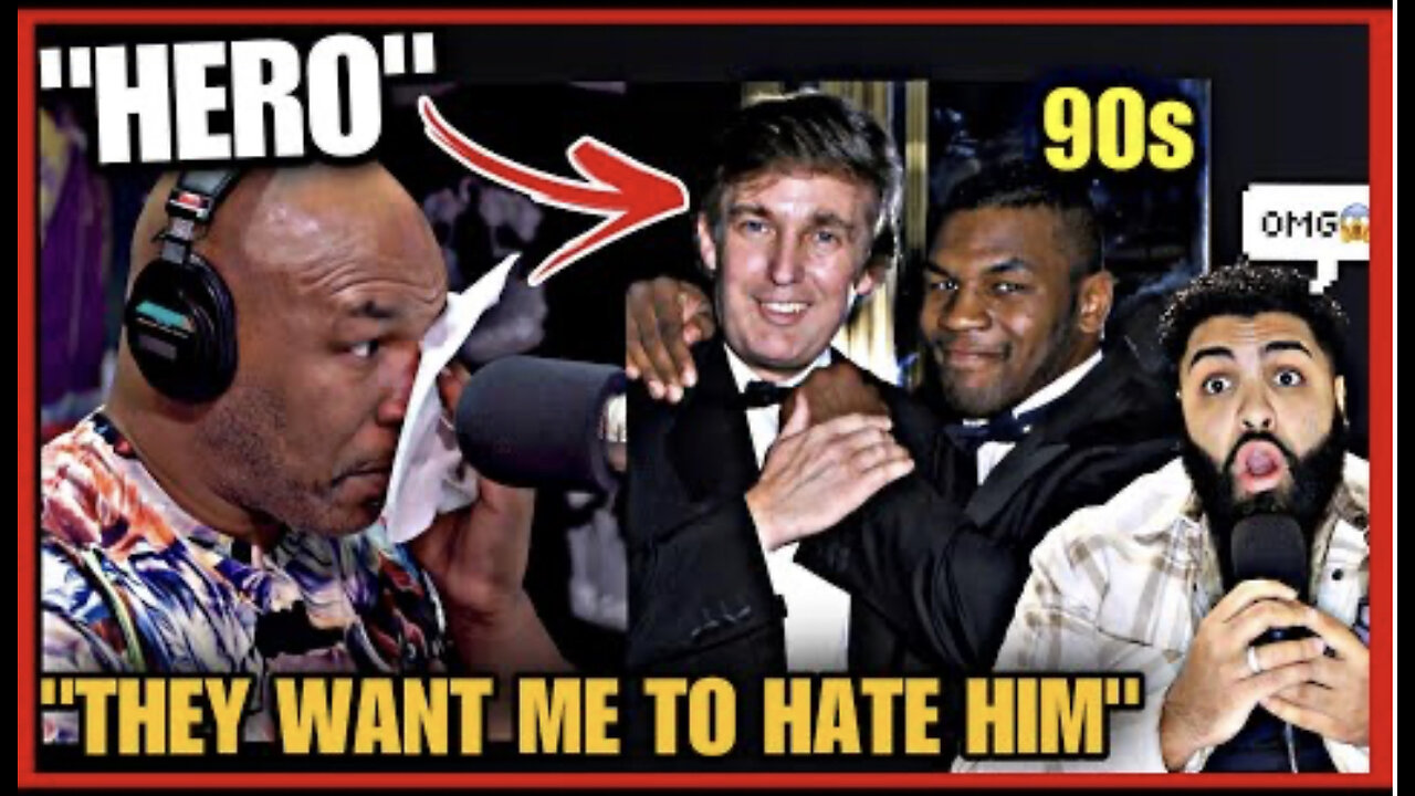 Mike Tyson EMOTIONAL speaking about Donald Trump helping the Black Community