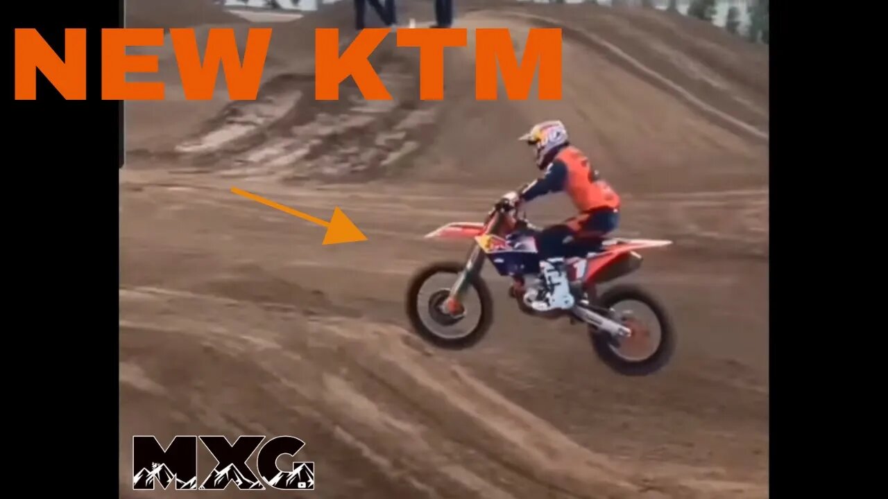 2022 Factory Edition KTM 450 SX-F SPOTTED! (2023 KTM)