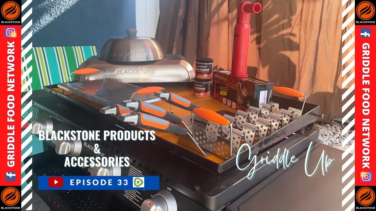 Blackstone Products & Accessories | Grydlmat | Easy Kabob Maker | Griddle Food Network